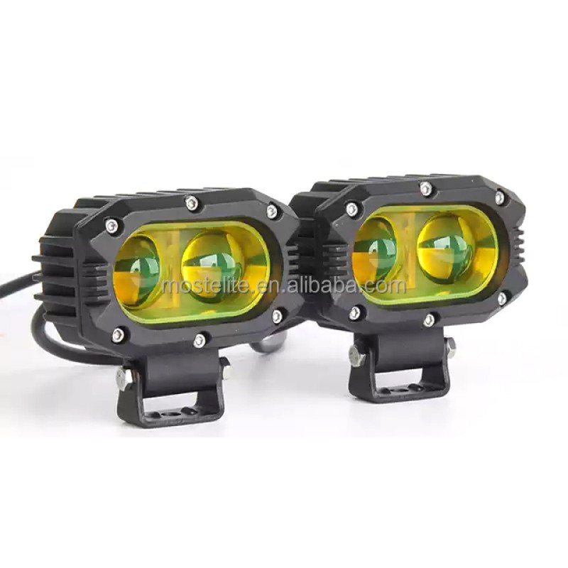 LED Work Lights Factory - 4.5 Inch 50W Yellow for BJ40