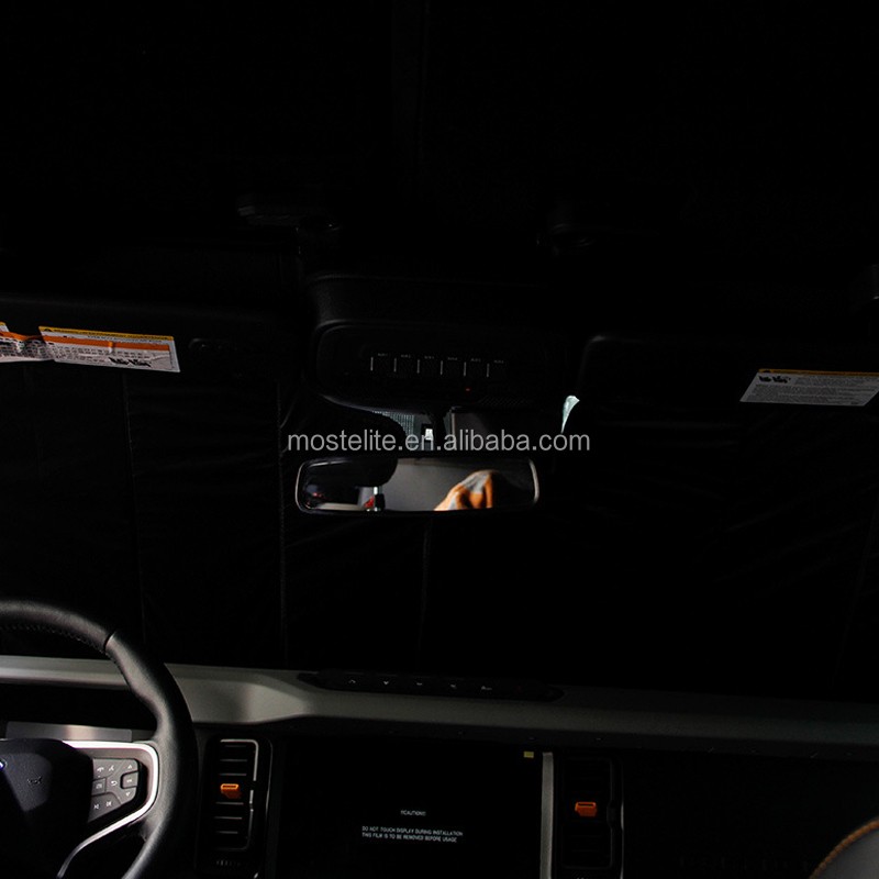 Window Visor Factory - Aluminum Foil for Bronco