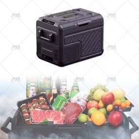 Car Refrigerator Factory - 55L Dual Temperature Control
