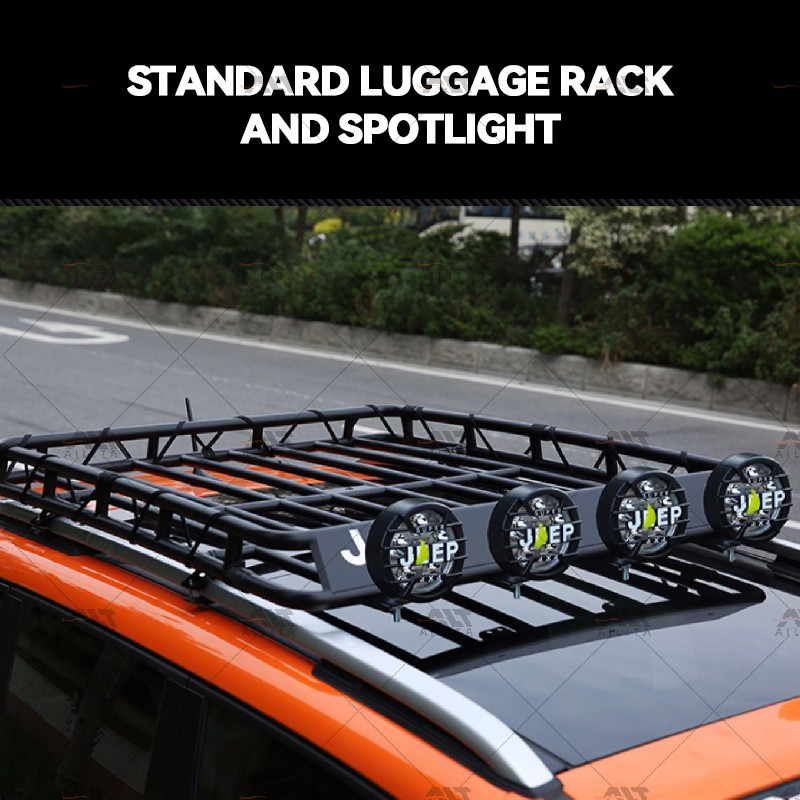 Roof Basket Factory - Stainless Steel with LED for Renegade