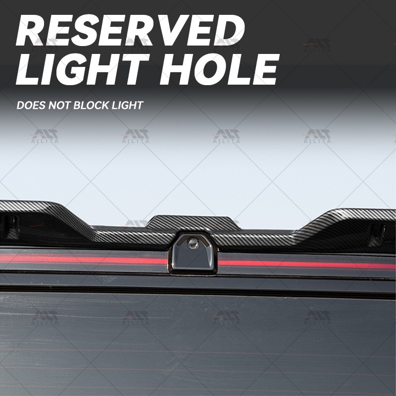 Roof Spoiler Manufacturer - Glossy Black ABS for Icar 03