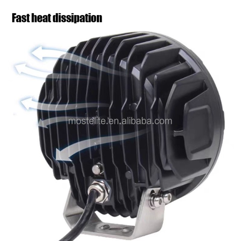 LED Driving Light Factory - 5.75 Inch White for BJ40