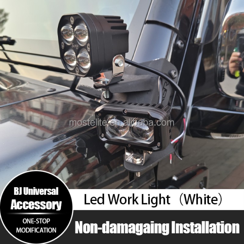 LED Work Lights Manufacturer - 4.5 Inch 50W White for BJ40