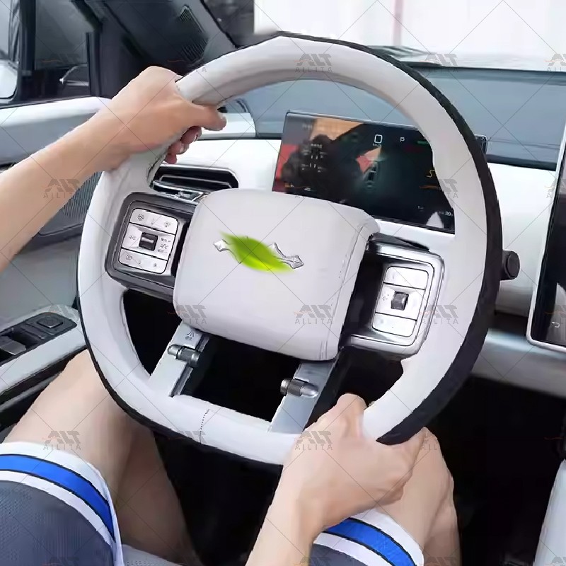 Steering Wheel Cover Manufacturer - Suede for Leopard 3