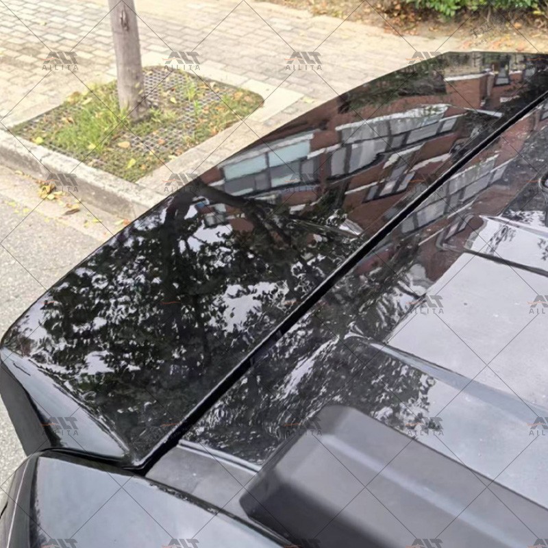 Rear Spoiler Factory - ABS with LED for Prado LC250