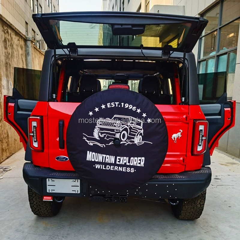 Spare Tire Cover Manufacturer - Waterproof Off-Road for Bronco