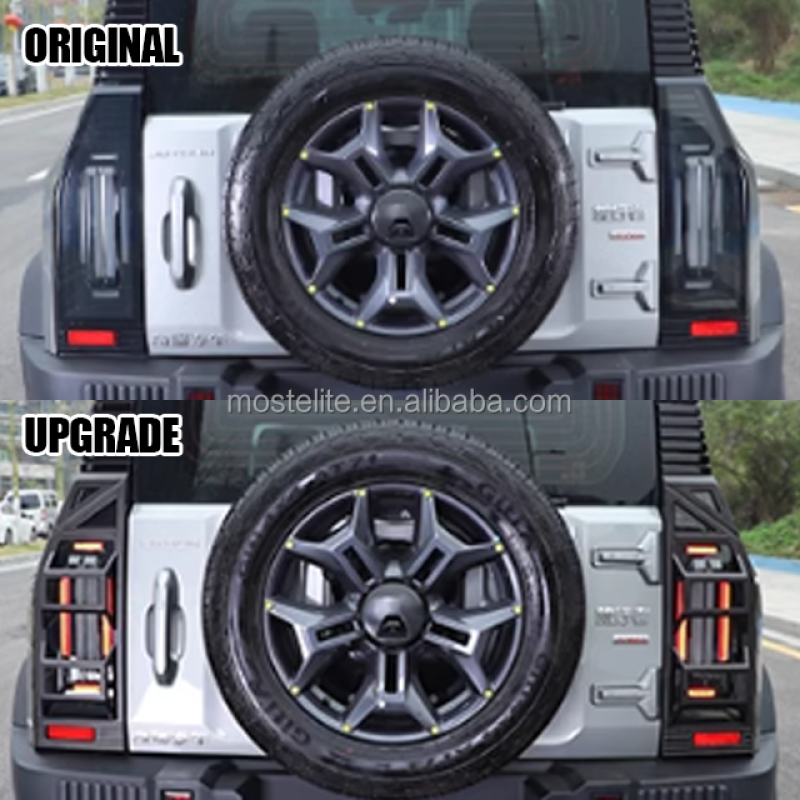 Tail Light Cover Factory - Carbon Fiber for Jetour T2