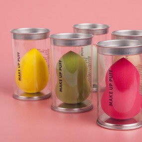 Makeup Sponge Manufacturer - New Package Non Latex Super Soft Single Tinplate