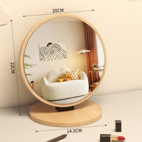 Dressing Mirror Manufacturer - Home Desktop Wooden High-end Foldable Large