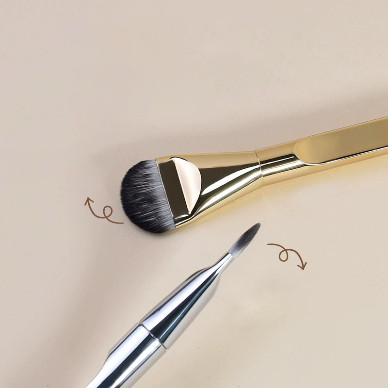 Foundation Brush Factory - New Arrival Tongue Face Flat Head Traceless Brush