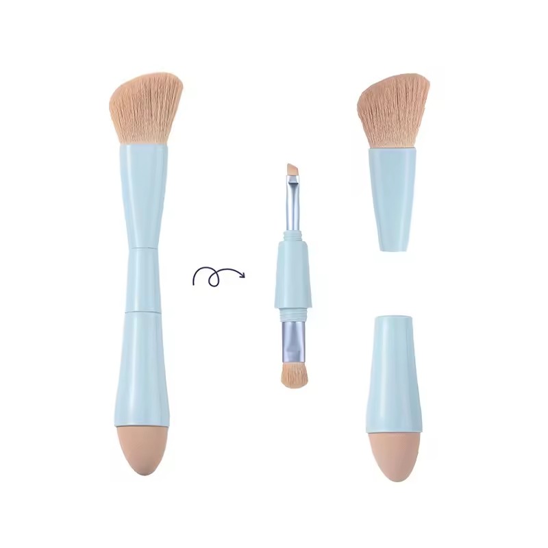 Makeup Brush Factory - Customized All in One 4 Headed Portable Double Sided