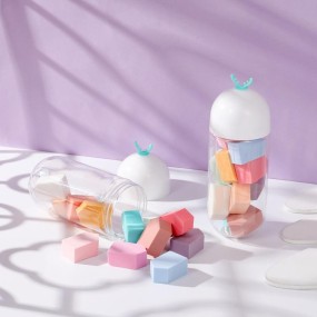 Makeup Sponge Supplier - Yue Hot Sale 6 PCS Latex Free Mini Case With Box