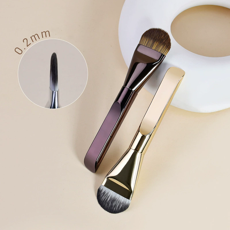 Foundation Brush Factory - New Arrival Tongue Face Flat Head Traceless Brush