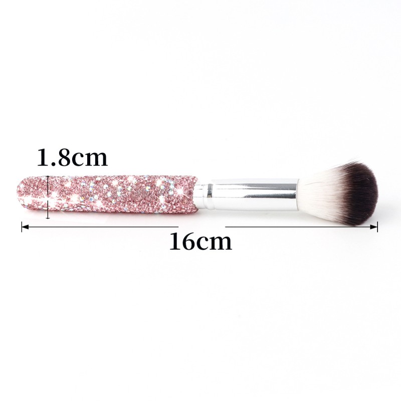 Loose Powder Brush Manufacturer - New Diamond Mushroom Head High Gloss Soft Bristle