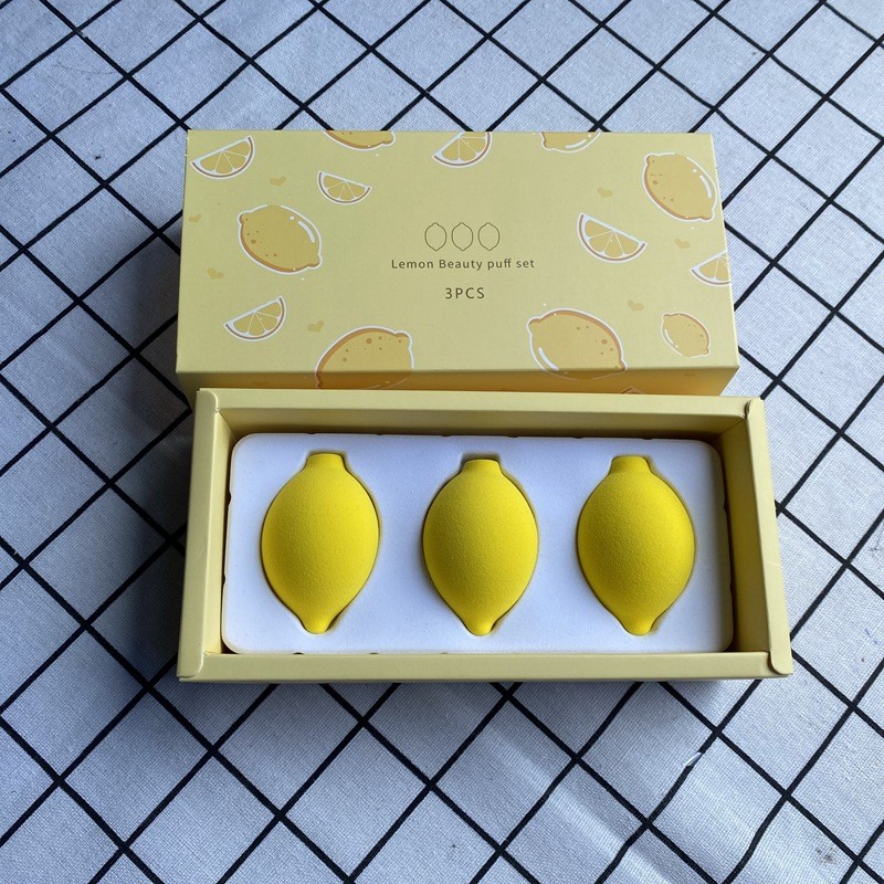 Makeup Egg Factory - 2024 New Design Fruit Shape Portable Non Latex Set