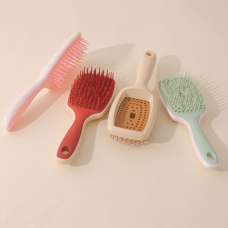 Massage Comb Manufacturer - Four Colors Candy Air Cushion Tangle Free Management