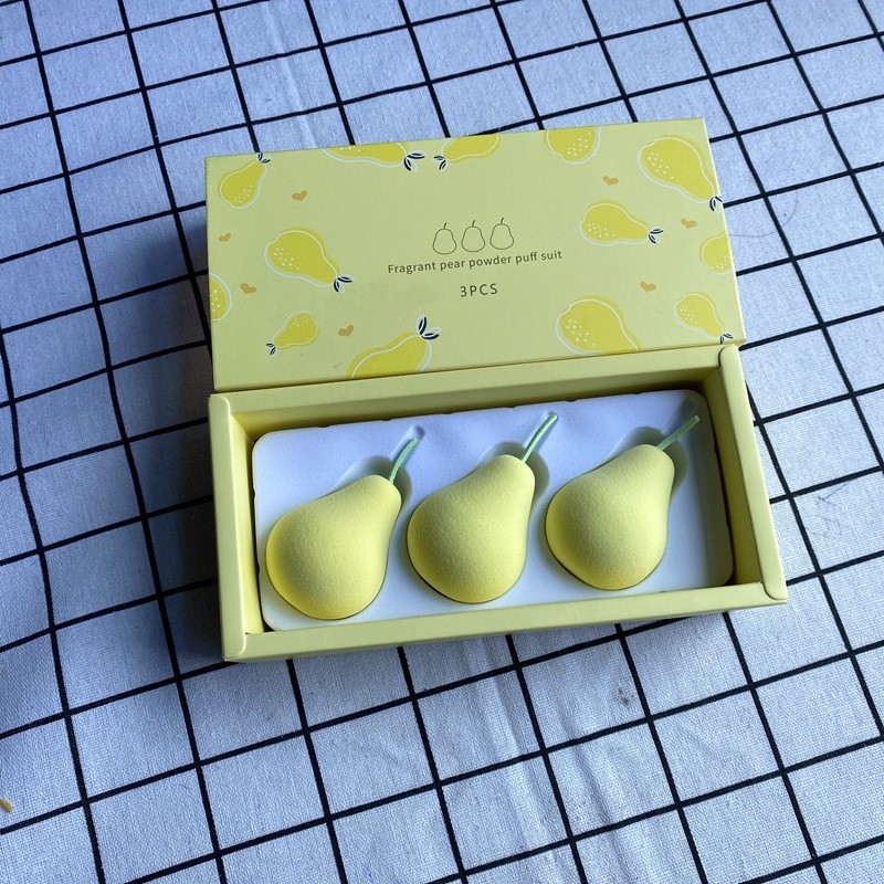 Makeup Egg Factory - 2024 New Design Fruit Shape Portable Non Latex Set