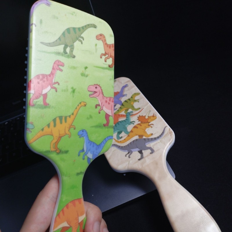 Children Comb Manufacturer - New Dinosaur Pattern Air Cushion Massage Anti-knot
