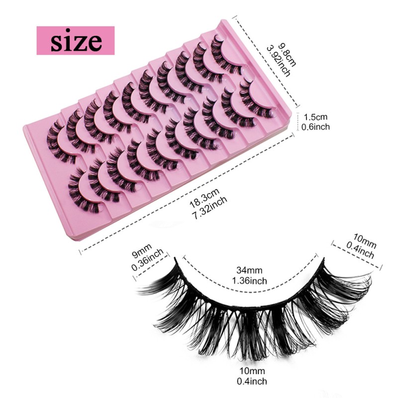 False Eyelashes Manufacturer - Valentine's Day New Thick European American Simulation