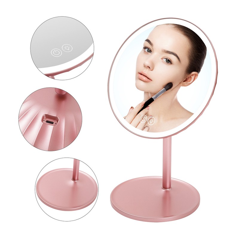 LED Mirror Factory - Desktop Smart Beauty Table Fill Light Metal Gift