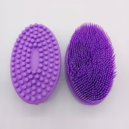 Bath Brush Manufacturer - Creative Silicone Bubble Double-Sided Massage Skin Clean