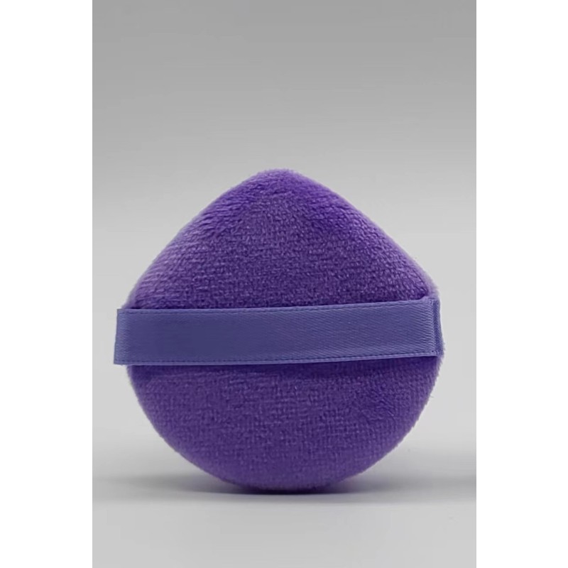 Powder Puff Manufacturer - Custom Logo Soft Tick Round Private Label Cotton