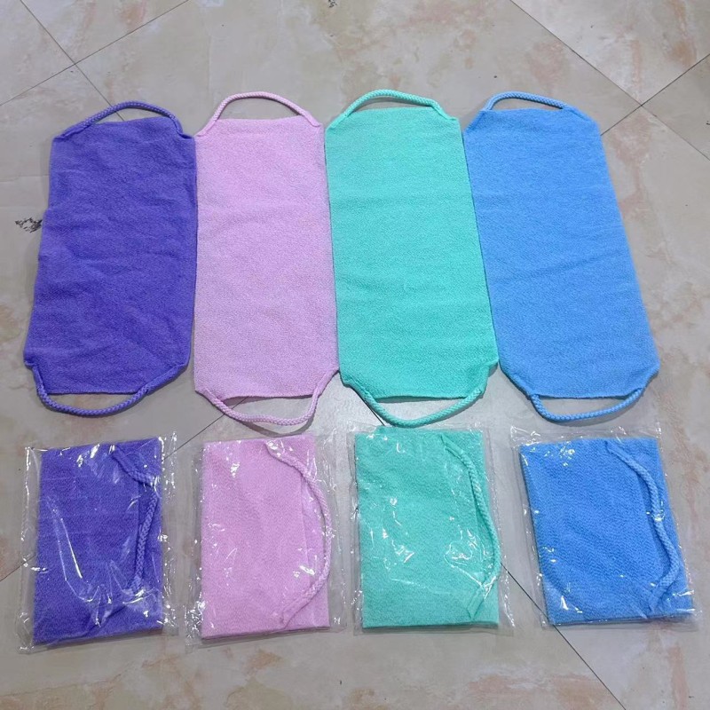 Back Scrubber Manufacturer - Exfoliating with Handles Nylon Extended Length