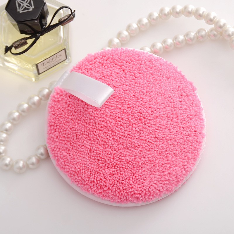 Makeup Remover Pad Supplier - New Round Washable Wet/dry Dual Use Cleansing