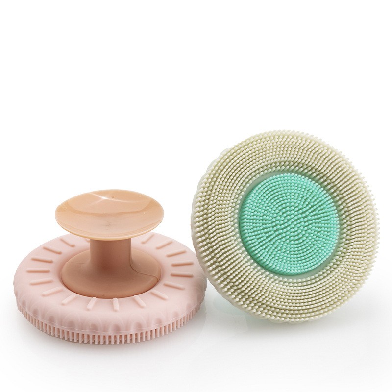 Makeup Cleaner Factory - Silicone Apple Scrub Pad Brush Cleaning Suction Cup