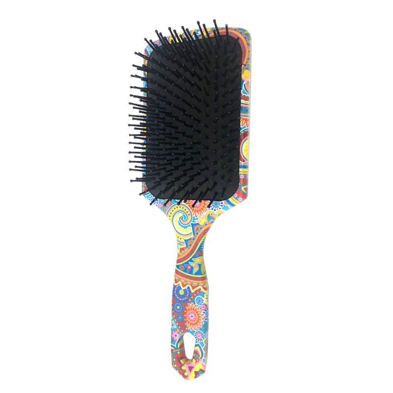 Styling Comb Supplier - New Style Printed Airbag Wide Tooth Pointed Tail