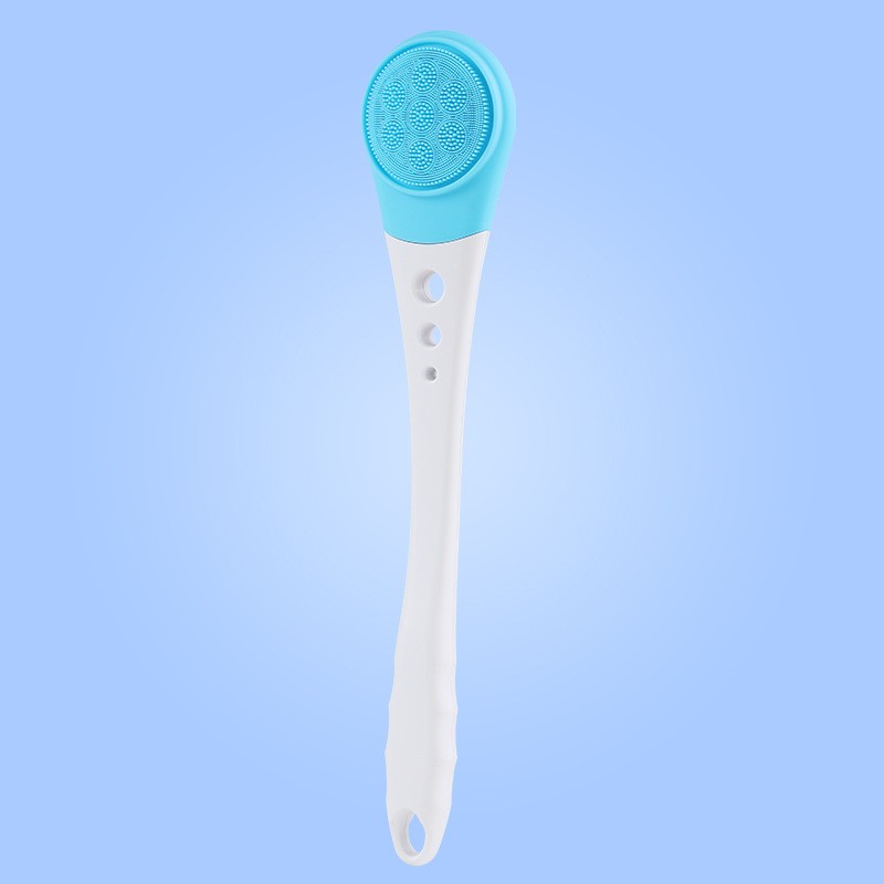 Bath Brush Supplier - New Long-handled Silicone Multi-Functional Back Scrubbing