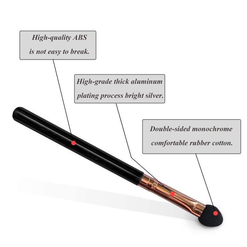 Makeup Sponge Factory - YUE Foam Tip Polish Washable Reusable Eyeshadow