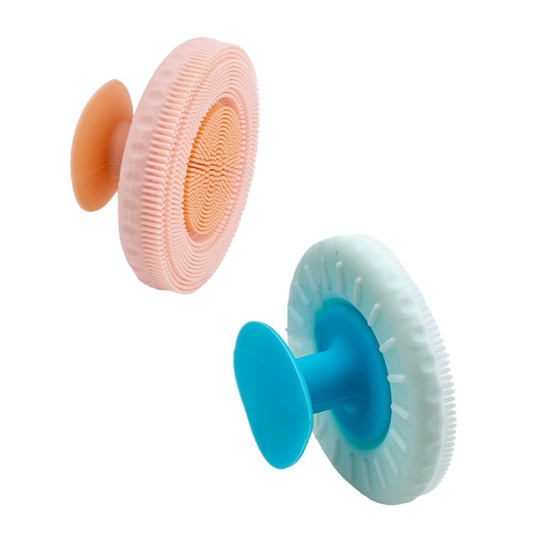 Makeup Cleaner Factory - Silicone Apple Scrub Pad Brush Cleaning Suction Cup