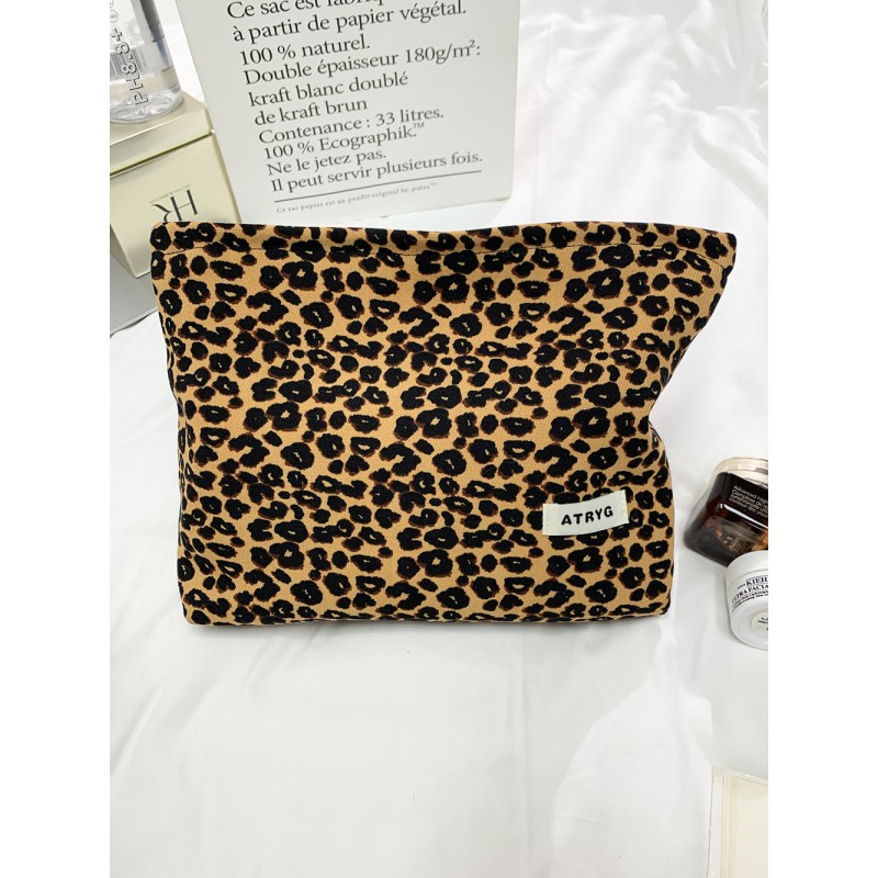 Cosmetic Bag Factory - Wholesale Leopard Print Lipstick Bag Clutch Storage