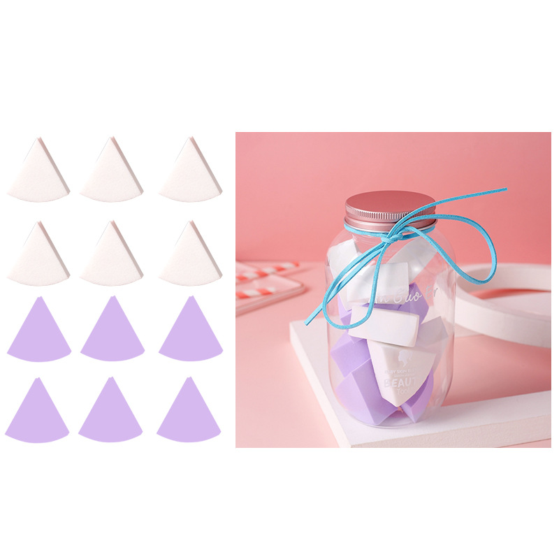 Makeup Sponge Supplier - Yue Hot Sale 6 PCS Latex Free Mini Case With Box