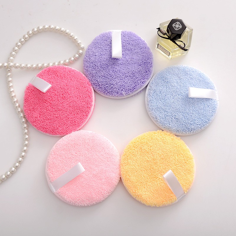 Makeup Remover Pad Supplier - New Round Washable Wet/dry Dual Use Cleansing