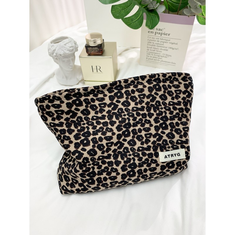 Cosmetic Bag Factory - Wholesale Leopard Print Lipstick Bag Clutch Storage