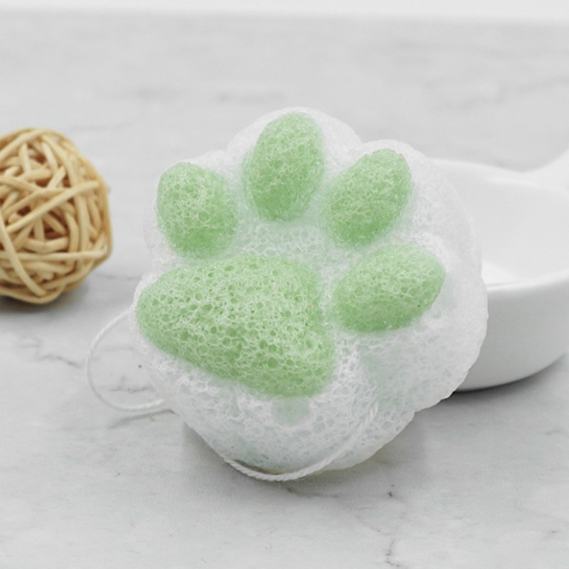 Konjac Sponge Manufacturer - Cat Claws Pink Eco-friendly Organic Gentle