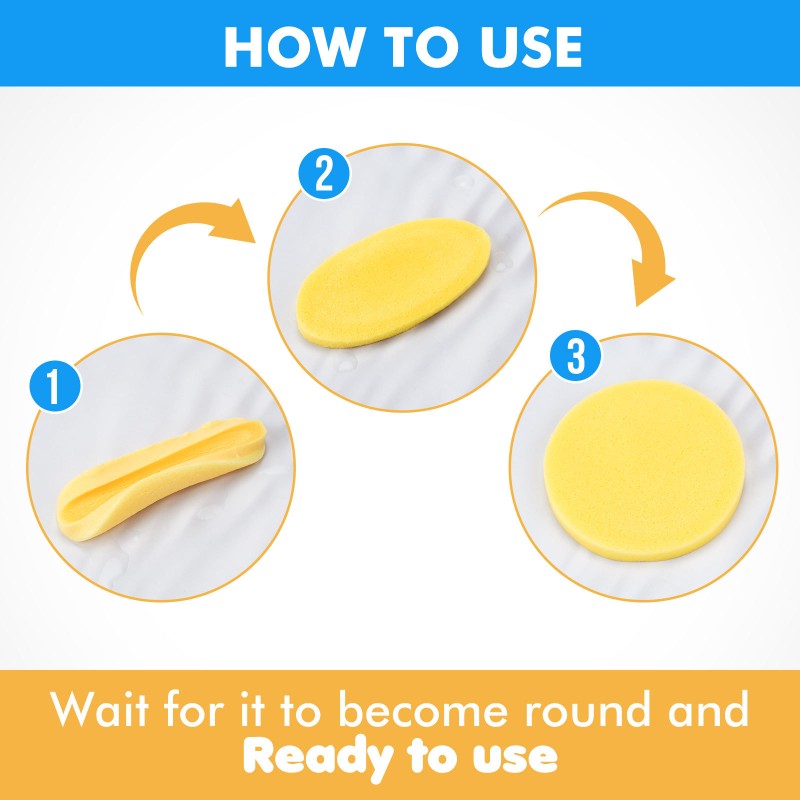 Facial Sponge Manufacturer - Wholesale Reusable Compressed 100% Natural Cellulose