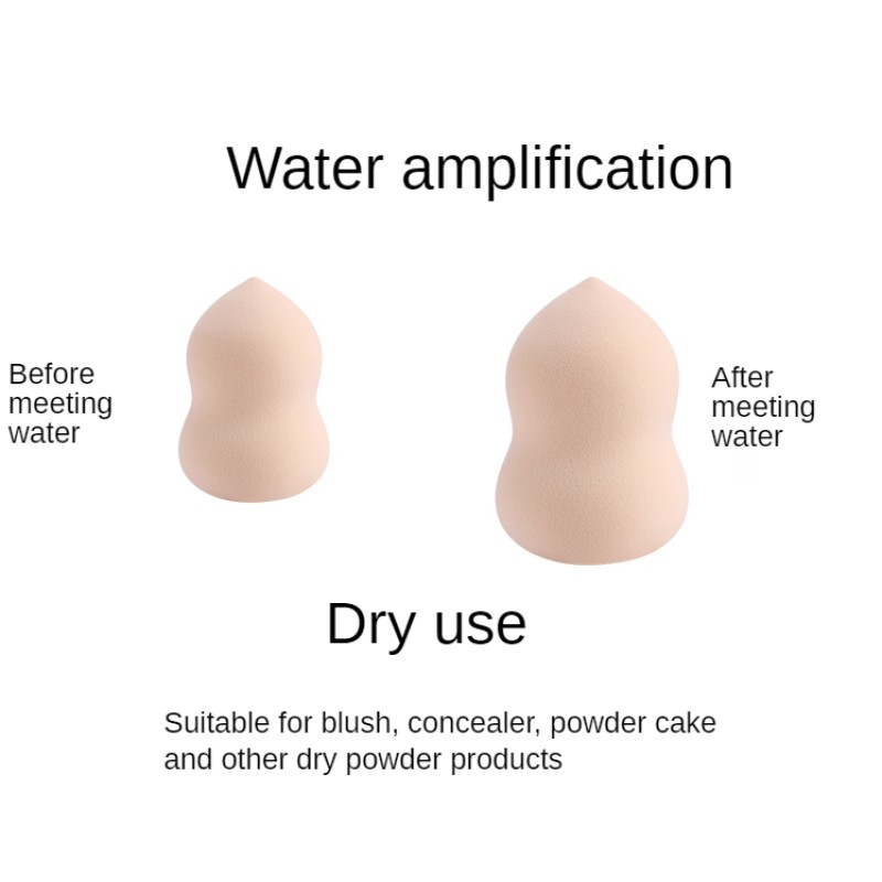 Makeup Sponge Manufacturer - New Package Non Latex Super Soft Single Tinplate