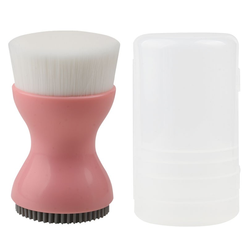 Cleansing Brush Manufacturer - Double-sided Portable Foundation Mask Brush