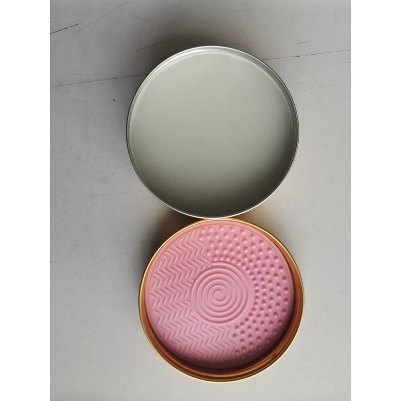 Cleaning Soap Manufacturer - Custom Solid Vegan Makeup Brush Cleaner With Pad