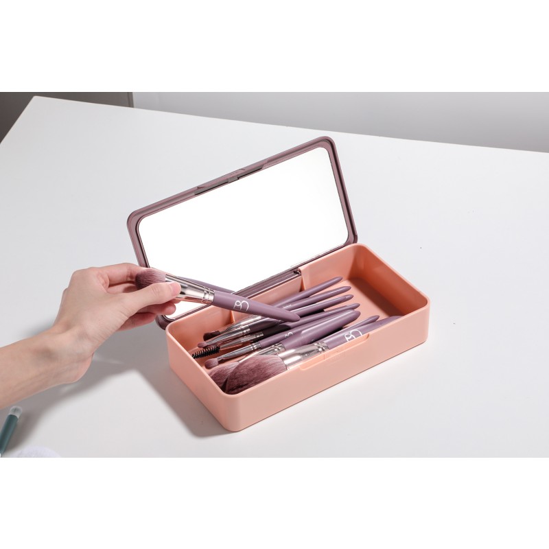 Makeup Organizer Supplier - New Brush Organizer With Mirror Multifunction Holder