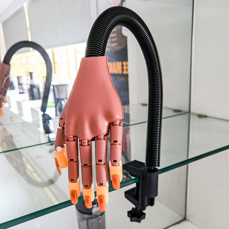 Nail Practice Hand Manufacturer - Professional Training Flexible Bendable with Holder