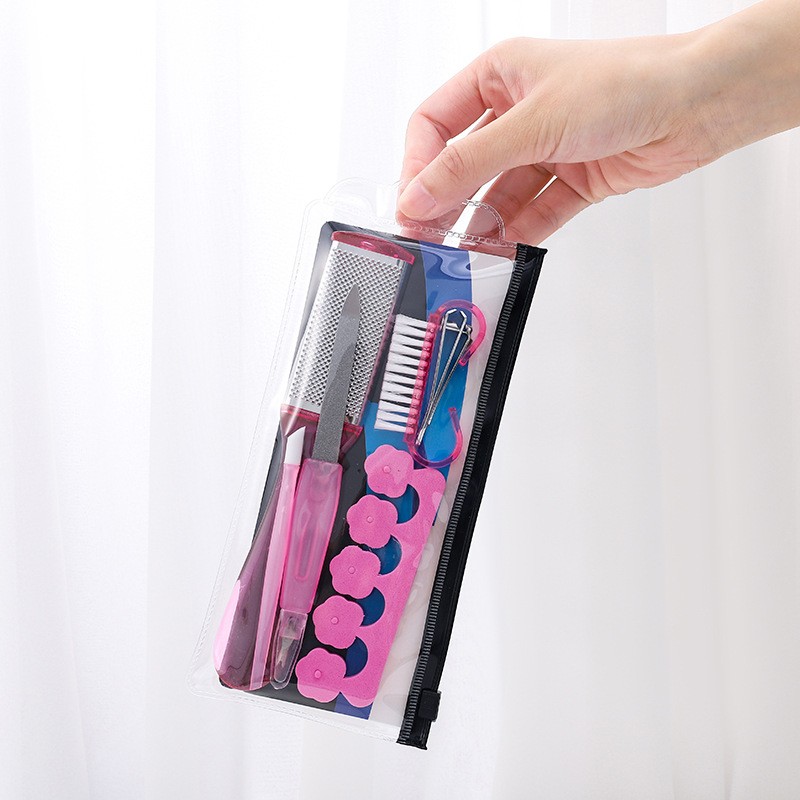 Manicure Set Manufacturer - Custom 6pcs Stainless Steel Nail Clipper Kit