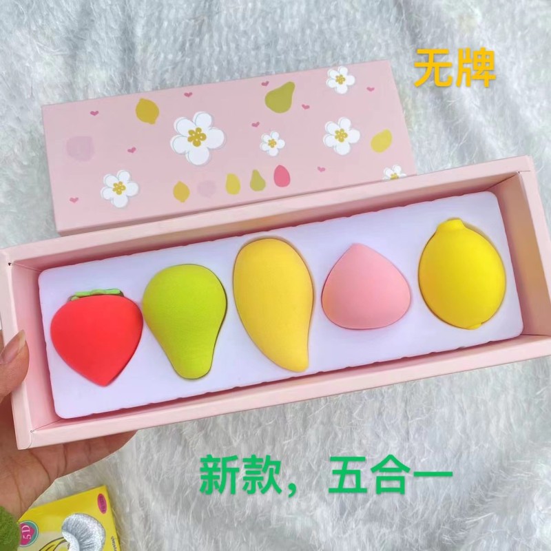 Makeup Egg Factory - 2024 New Design Fruit Shape Portable Non Latex Set