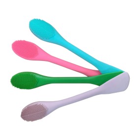 Facial Mask Brush Supplier - Double-head Soft-head Mask Mixing Stick Face Wash