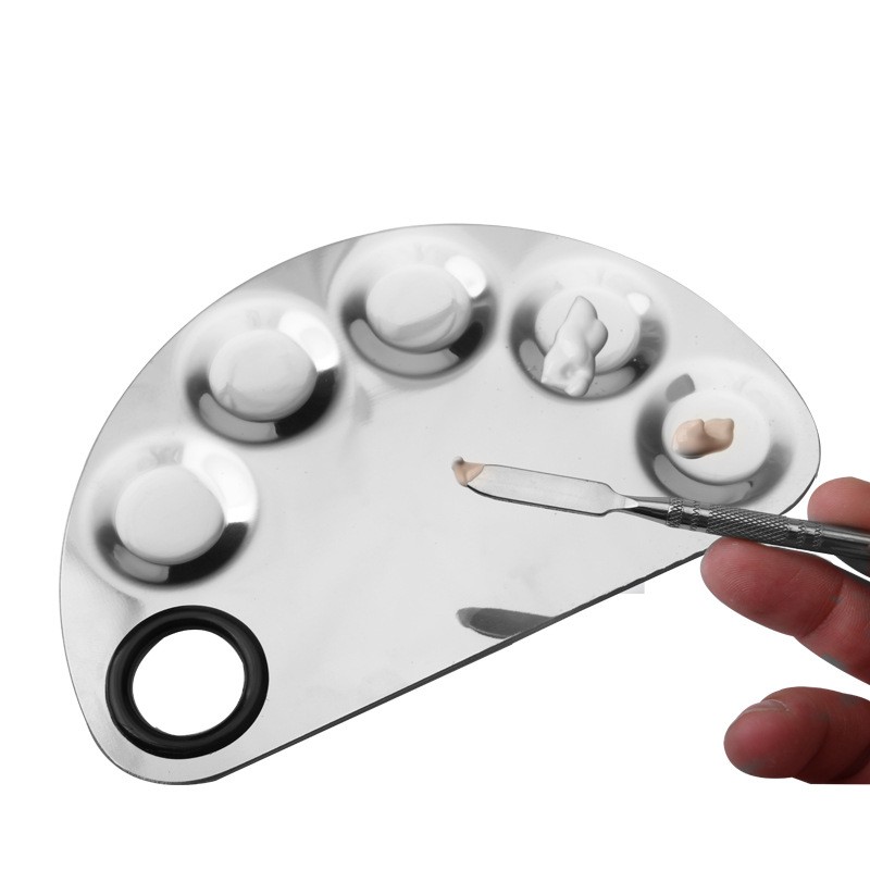 Makeup Spatula Supplier - Professional Stainless Steel Cosmetics Palette Tool