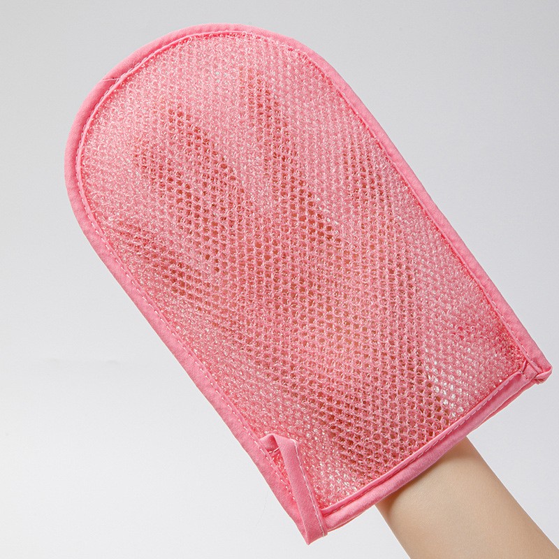 Exfoliating Gloves Factory - Soft Africa Nylon Dual Texture Dead Skin Remover