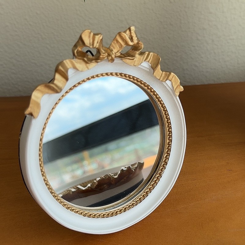 Makeup Mirror Factory - Wholesale Best Price Retro Bow Portable Jewelry Style